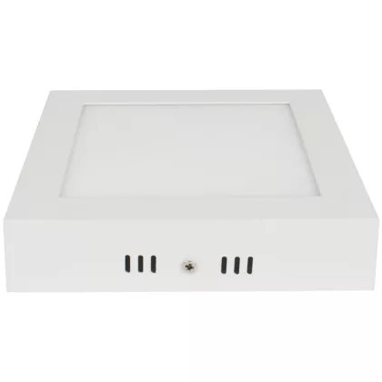 TRACON LED-DLNF-12NW Off-wall square LED luminaire, white 220-240VAC; 12W; 800lm; 170 × 170 × 39mm, 4000K; IP40, EEI = A TRACON LED-DLNF-12NW Off-wall square LED luminaire, white 220-240VAC; 12W; 800lm; 170 × 170 × 39mm, 4000K; IP40, EEI = A