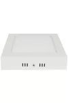 TRACON LED-DLNF-18NW Falon kívüli, négyzetes LED lámpatest, fehér 220-240 VAC, 18 W, 1200 lm, 225×225×39mm, 4000K, IP20, EEI=G