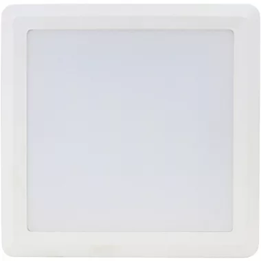 TRACON LED-DLNFC-18NW Falon kívüli, négyzetes LED lámpatest CREE chippel 230 VAC, 18W, 1440lm, D=225x225 mm, 4000 K, IP20, EEI=G