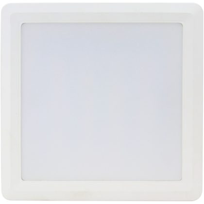   TRACON LED-DLNFC-18NW Falon kívüli, négyzetes LED lámpatest CREE chippel 230 VAC, 18W, 1440lm, D=225x225 mm, 4000 K, IP20, EEI=G