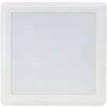   TRACON LED-DLNFS-18NW Off-wall square LED luminaire with SAMSUNG chip 230 VAC; 18W; 1440lm; D = 225 × 225 mm, 4000 K; IP20, EEI = A