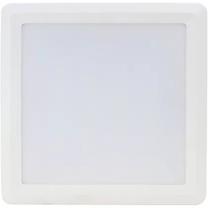   TRACON LED-DLNFS-18NW Falon kívüli, négyzetes LED lámpatest SAMSUNG chippel 230 VAC, 18W, 1440lm, D=225×225 mm, 4000 K, IP20, EEI=G