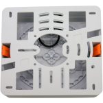   TRACON LED-DLNIP-20K Szerelőkeret LED-DLNIP-20NW falon kívüli szereléséhez 185x185x38mm