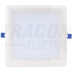   TRACON LED-DLNS-12NW Kompakt beépíthető LED mélysugárzó SAMSUNG chippel 230 VAC; 12W; 960lm; D=170×170 mm, 4000 K; IP20, EEI=A+