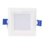   TRACON LED-DLNS-3NW Kompakt beépíthető LED mélysugárzó SAMSUNG chippel 230 VAC, 3W, 240 lm, D=86×86 mm, 4000 K, IP20, EEI=G