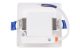 TRACON LED-DLNS-3NW Kompakt beépíthető LED mélysugárzó SAMSUNG chippel 230 VAC, 3W, 240 lm, D=86×86 mm, 4000 K, IP20, EEI=G