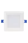 TRACON LED-DLNS-6NW Kompakt beépíthető LED mélysugárzó SAMSUNG chippel 230 VAC, 6W, 480lm, D=120×120 mm, 4000 K, IP20, EEI=G