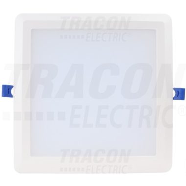 TRACON LED-DLNS-9NW Kompakt beépíthető LED mélysugárzó SAMSUNG chippel 230 VAC; 9W; 720lm; D=150×150 mm, 4000 K; IP20, EEI=A+