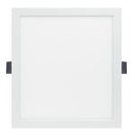   TRACON LED-DLNV-6NW Védett, beépíthető LED mélysugárzó, négyzetes, fehér 220-240 VAC, 6 W, 4000 K, 490 lm, IP44,D=120x120mm, EEI=G