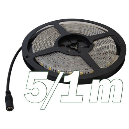   TRACON LED-SZ24-96-CW LED szalag, beltéri SMD2835,120LED/m,9,6W/m,960 lm/m,W=8 mm,6000K,IP20,EEI=F