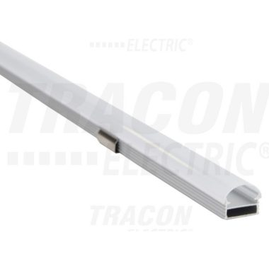 TRACON LEDSZK Aluminum profile for LED strips, external mounting W = 10mm, 5 pcs / pack