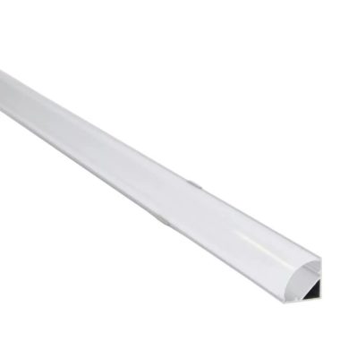 TRACON LEDSZPC2 Alumínium profil LED szalagokhoz, sarok W=10mm, H=2m