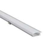 TRACON LEDSZPR Alumínium profil LED szalagokhoz, lapos, besüllyeszthető W=10mm, H=1m
