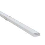 TRACON LEDSZPS8 Alumínium profil LED szalagokhoz, lapos W=8mm, H=1m