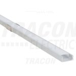   TRACON LEDSZPS8 Alumínium profil LED szalagokhoz, lapos W=8mm, 5 db/csomag