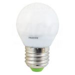   TRACON LG455NW LED fényforrás 230VAC, 5W, 4000K, E27, 370lm, 250°, G45, EEI=A+