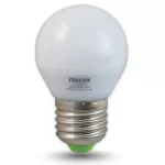  TRACON LG455NW LED fényforrás 230 VAC, 5 W, 4000 K, E27, 380 lm, 200°, G45, EEI=G