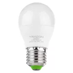   TRACON LG458NW LED fényforrás 230 VAC 50Hz, 8 W, 4000 K, E27, 710 lm, 180°, G45, EEI=F