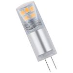   TRACON LG4H2,4W LED G4 fényforrás alumínium házzal 12 VAC/DC, 2,4 W, 2700 K, G4, 250 lm, 200°, EEI=F