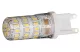 TRACON LG9S3,3W Szilikon házas LED fényforrás 230 VAC, 3,3 W, 2700 K, G9, 310 lm, 360°, EEI=F