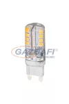 TRACON LG9S3W Szilikon házas LED fényforrás 230VAC, 3W, 2700K, G9, 180lm, 360°, EEI=A+ TRACON LG9S3W Szilikon házas LED fényforrás 230VAC, 3W, 2700K, G9, 180lm, 360°, EEI=A+