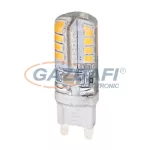   TRACON LG9S3W Szilikon házas LED fényforrás 230VAC, 3W, 2700K, G9, 180lm, 360°, EEI=A+
