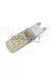 TRACON LG9S4NW Szilikon házas LED fényforrás 230VAC, 4W, 4000K, G9, 300lm, 360°, EEI=A+