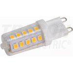 TRACON LG9X3W LED fényforrás műanyag házban 230 VAC, 3 W, 2700 K, G9, 350 lm, 270°, EEI=E