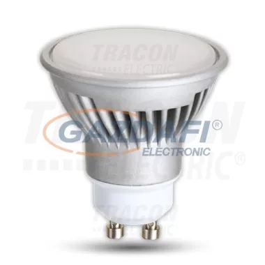 TRACON LGU107WW Power LED fényforrás 230VAC, 7W, 2700K, GU10, 450lm, 40°