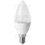   TRACON LGY3D6W Fényerő-szabályozható LED fényforrás, 3 lépcső,gyertya alak 170-260 VAC, 6 W, E14, C37