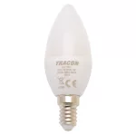   Bec Led lumanare alb TRACON LGY7W LED 230V, 50Hz, 7W, 2700K, E14, 500lm, 250°