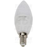   TRACON LGYS7NW Candle dipped LED light source with SAMSUNG chip 230V, 50Hz, 7W, 4000K, E14,560lm, 180 °, C37, SAMSUNG chip, EEI = A +