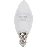   Bec Led lumanare TRACON LGYS8NW, cu cip SAMSUNG 230V, 50Hz, 8W, 4000K, E14,600lm, 180 °, C37, cip SAMSUNG, EEI = A +