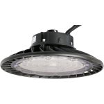   TRACON LHBC100W LED csarnokvilágító, kültéri,UFO forma 230 VAC, 100 W, 15000 lm, 4500K, 30000 h, IP65, 1-10V, EEI=D