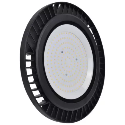   TRACON LHBE150W LED csarnokvilágító, kültéri,UFO forma 220-240 VAC, 150 W, 12000 lm, 4500 K, 30000 h, IP65, EEI=G