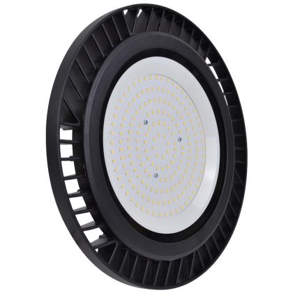   TRACON LHBE200W LED csarnokvilágító, kültéri,UFO forma 220-240 VAC, 200W, 16000 lm, 4500 K, 30000 h, IP65, EEI=G