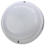 TRACON LHDK8NW Műanyag házas LED hajólámpa, kerek forma 230 VAC, 50 Hz, 8 W, 640 lm, 4000 