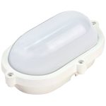 TRACON LHIPO8W Védett, műanyag házas LED hajólámpa, ovális forma 230 VAC, 50 Hz, 8 W, 710 