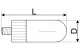 TRACON LHPE2720NW Nagyteljesítményű LED fényforrás 230VAC, 20 W, 4000 K, E27, 2050 lm, 270°, EEI=F