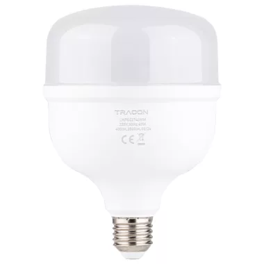 TRACON LHPSE2740NW Nagyteljesítményű LED fényforrrás Samsung chippel 220-240 V, 50 Hz, 40 W, 4000 K, 3500 lm, E27, EEI=F