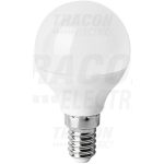   TRACON LMG453D6W Brightness-adjustable LED light source, 3 steps, small sphere shape 170-260 VAC, 6 W, E14, G45