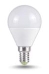 TRACON LMG455W Gömb búrájú LED fényforrás 230VAC, 5W, 2700 K, E14, 370 lm, 250°