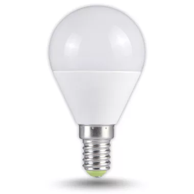 TRACON LMG455W Spherical LED light source 230VAC, 5W, 2700 K, E14, 370 lm, 250 °