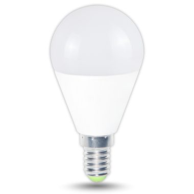 TRACON LMG458NW Gömb burájú LED fényforrás 230 V, 50 Hz, E14, 8 W, 710 lm,200°, 4000 K, EE