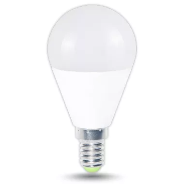 TRACON LMG458NW Gömb burájú LED fényforrás 230 V, 50 Hz, E14, 8 W, 710 lm,200°, 4000 K, EEI=F