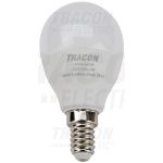   TRACON LMGS458NW Spherical LED light source with SAMSUNG chip 230V, 50Hz, 8W, 4000 K, E14,600lm, 180 °, G45, SAMSUNG chip, EEI = A +