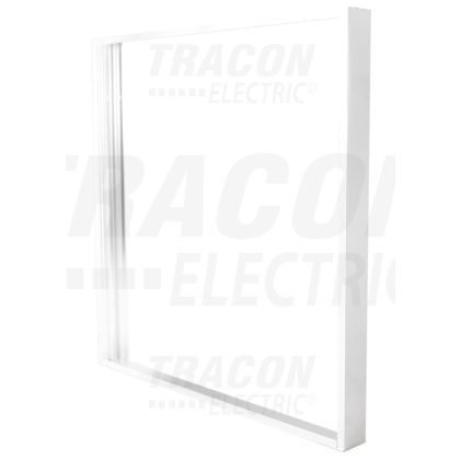   TRACON LP6060KH Szerelőkeret mély LED panelek falon kívüli szereléséhez 600x600x65mm