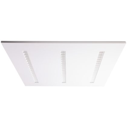   TRACON LPG606040NW Sávos LED panel, négyzet, fehér 230V,50Hz, 40W, 4000lm, 4000K,UGR<16, IP40, 595x595mm, EEI=F