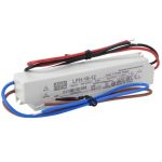   TRACON LPH-18-12 LED drive with plastic cover 180-264 VAC / 12 VDC; 18 W; 0-1.5 A; IP67