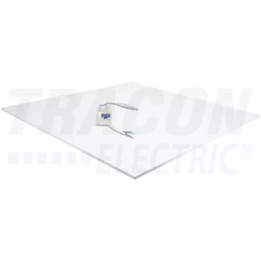 TRACON LPH606040NW Háttérvilágítású mély panel 230VAC, 50Hz, 40W, 4000lm, 4000K, IP40, 595×595mm, EEI=F